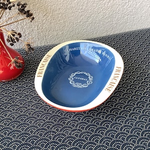 Caporal Porzellan-Zigarettenwerbeaschenbecher von Longchamp