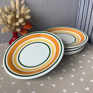 Ceramica Galba Italy hand-decorated plates