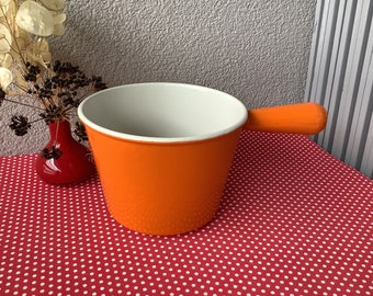 Ancienne Cocotte en Fonte Emaillée Bleue - Label Emmaüs