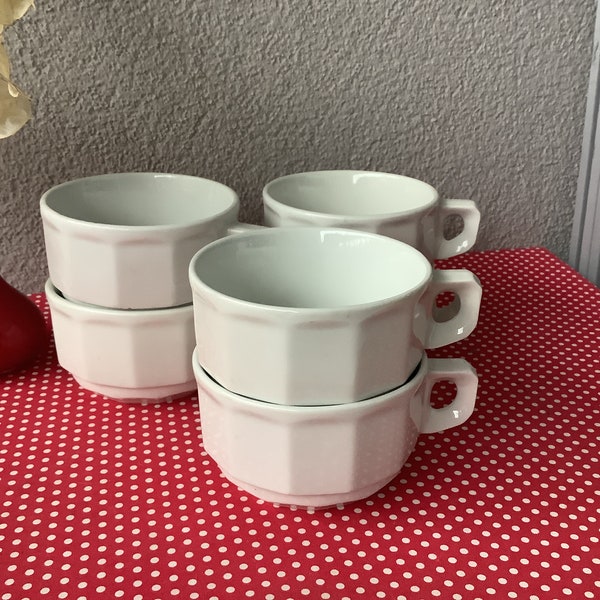 Tasses bistrot style Apilco - tasses à déjeuner