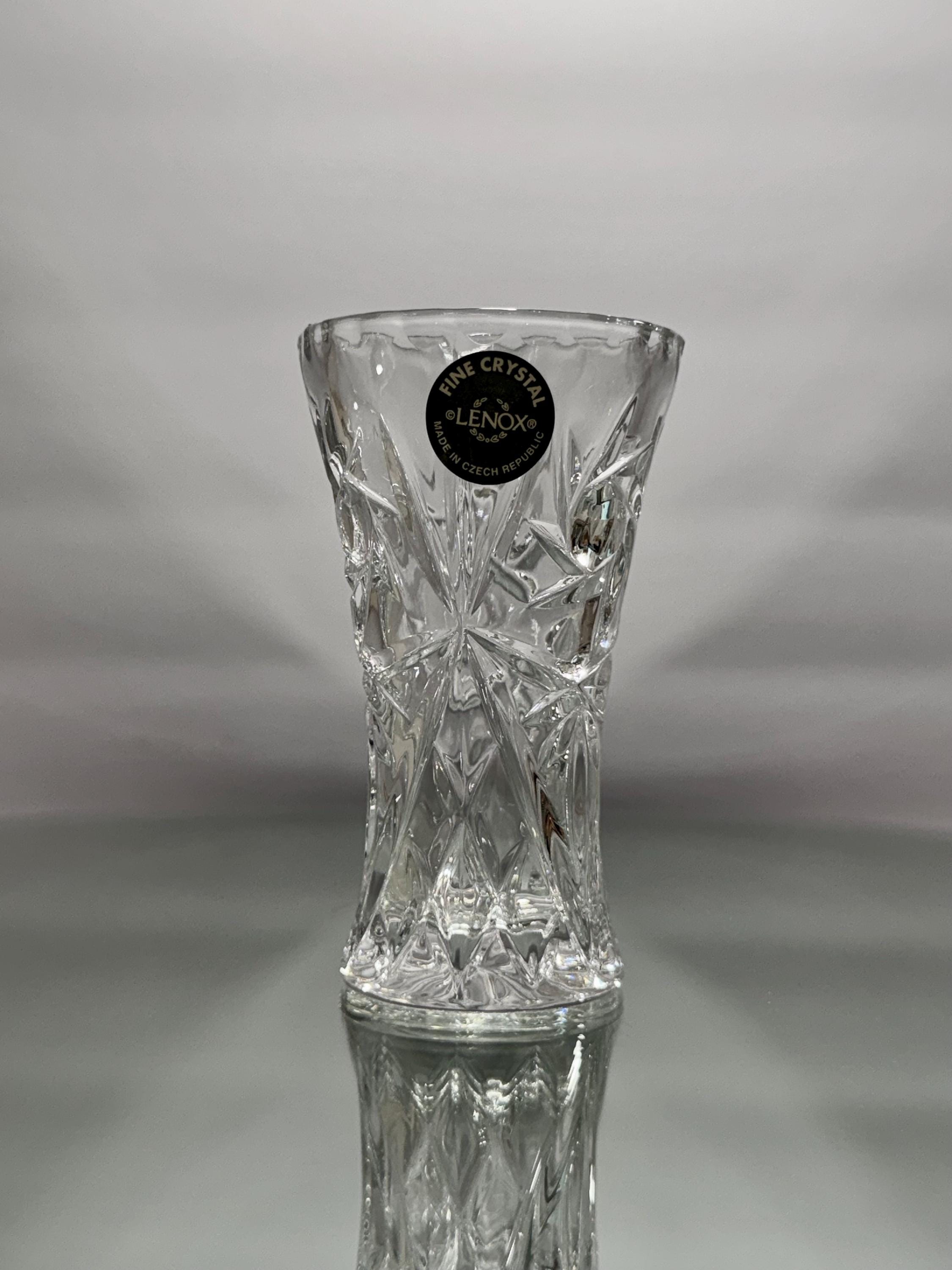 Czech Republic Crystal Vases - Etsy