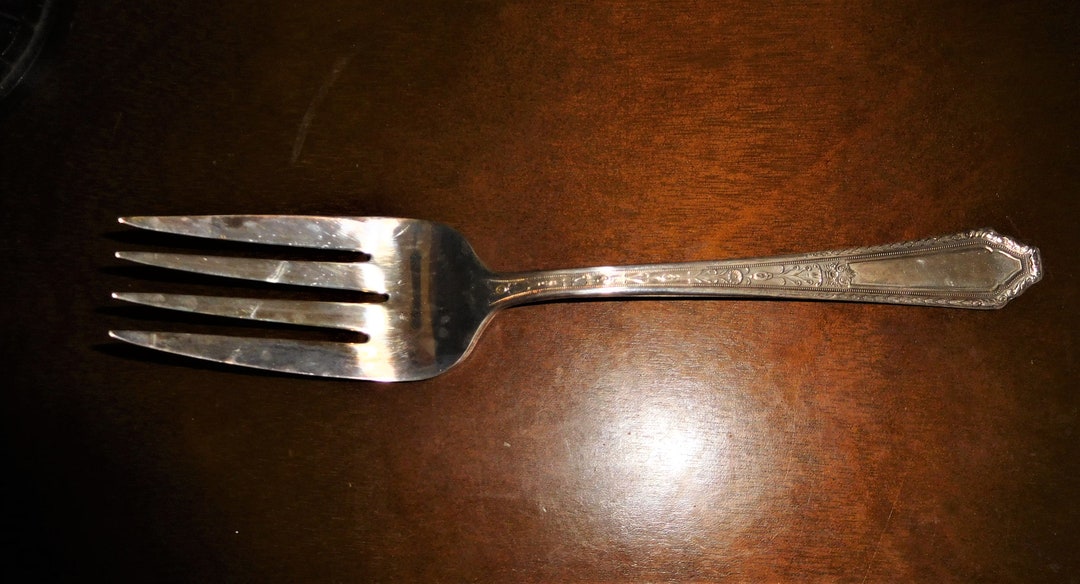 Vintage WM ROGERS MFG Co. Extra Plate Original Rogers Serving Fork Etsy