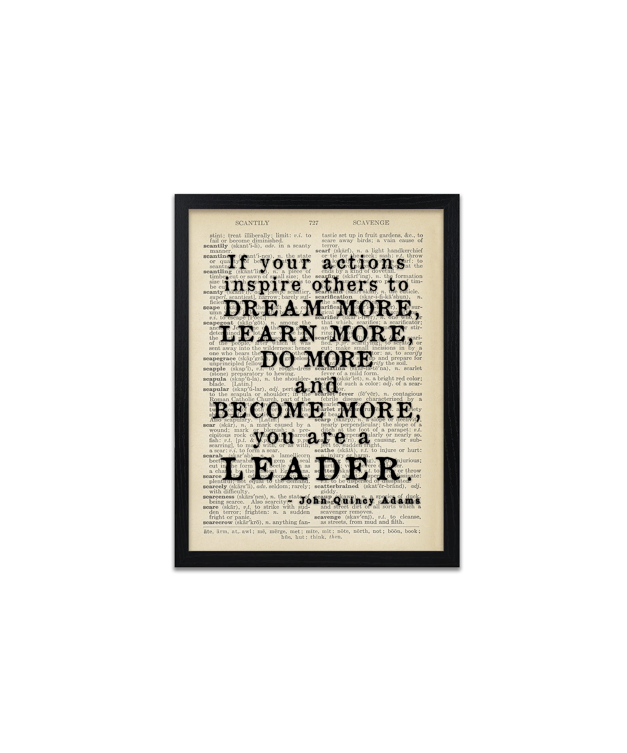 Inspirational Quote Prints Leadership Quotes | Etsy