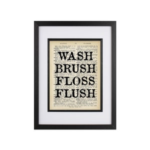 Funny Bathroom Quote - Toilet Quotes - Typography for Bathrooms - Customisable Restroom Wall ...