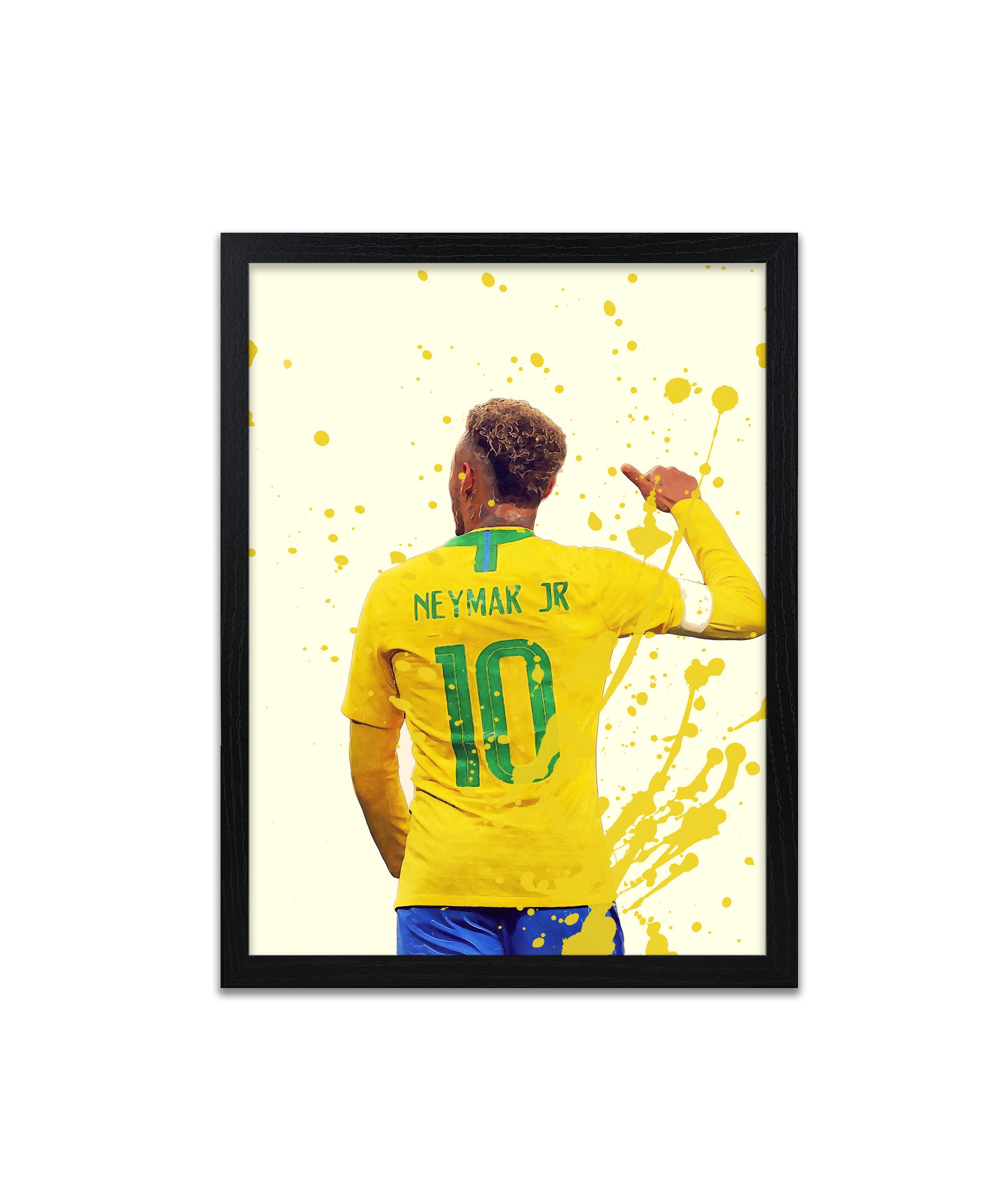 Neymar Brazilian Legend Art Poster for Sale by FootballArcade