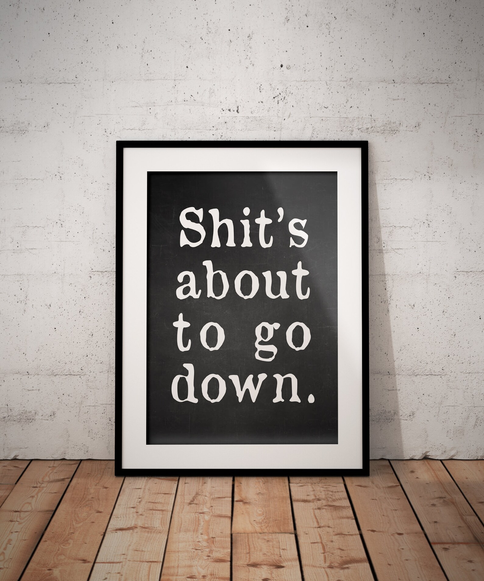 Lustiges Badezimmer Zitat Toiletten Spruch Typografie für | Etsy