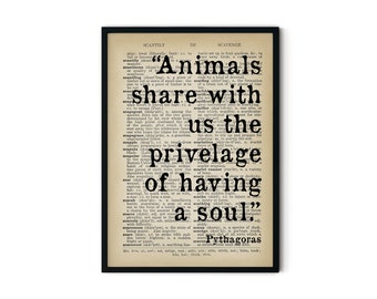 Pet Quote Prints - Philosophical Dog Quotes - Dog Print