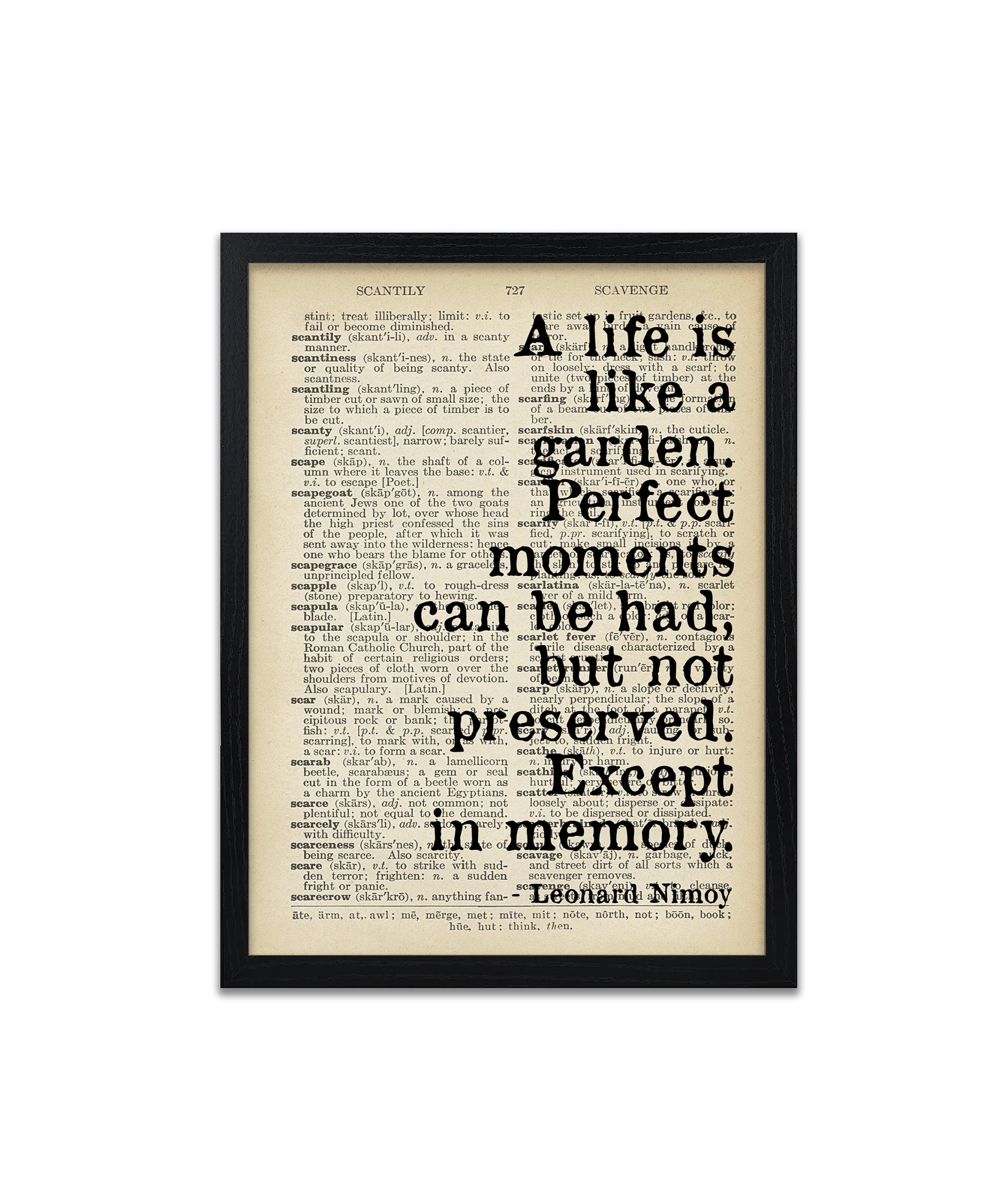 Life is Like a Garden Quotes Profound Quote Prints Etsy