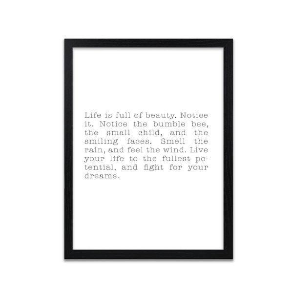 Life is Beauty Full Etsy