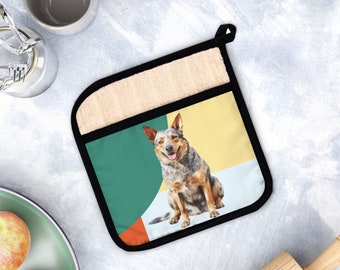 Dog Pot Holder with Pocket