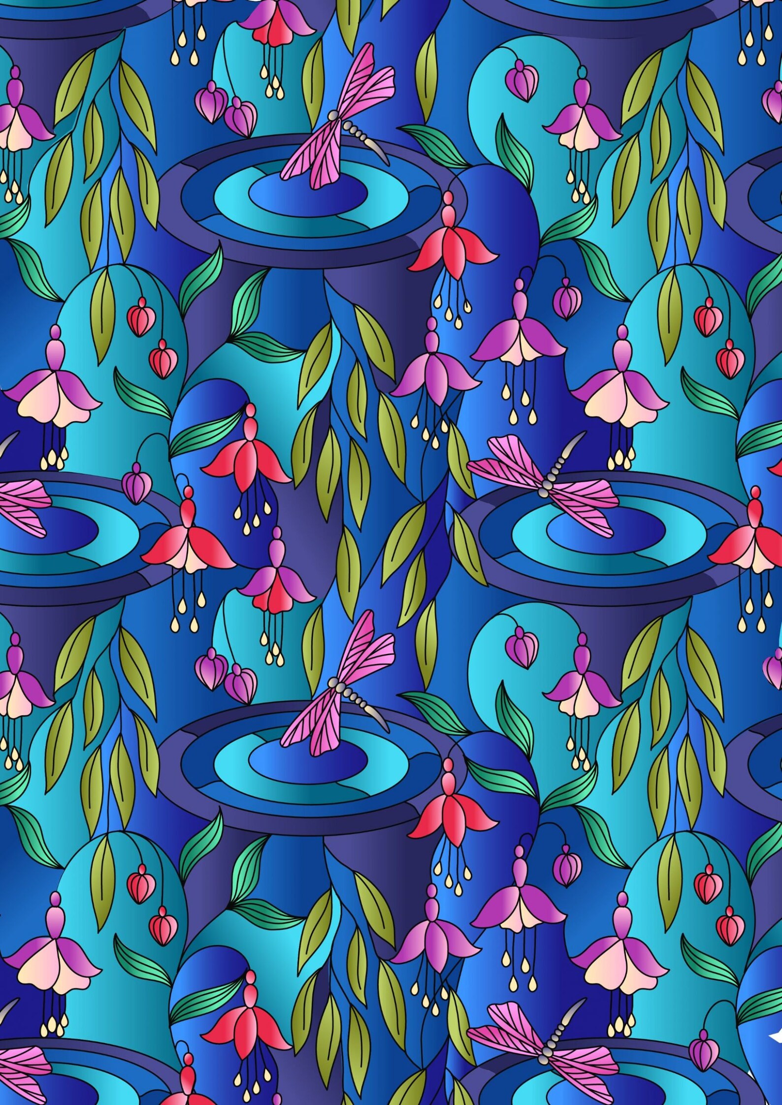 Lewis & Irene Fabric reflections collection brights Etsy Lewis & Irene Fabric reflections collection brights Etsy