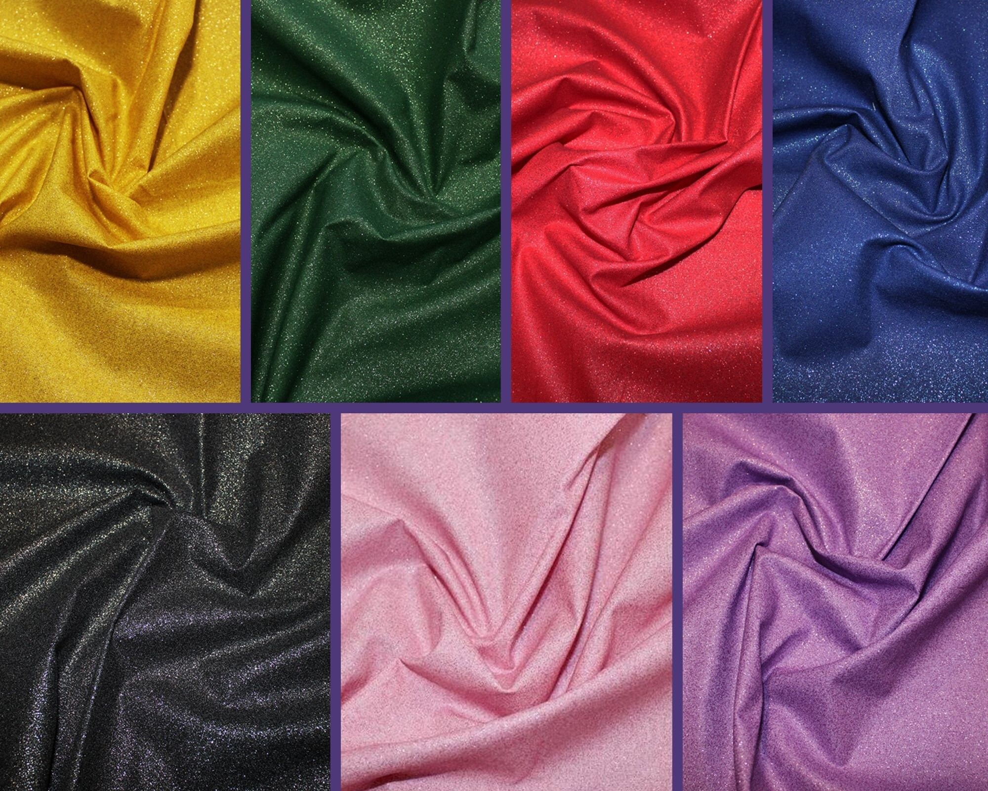 Glitter Cotton Fabric Designer Fabric Sparkles Fabric Etsy