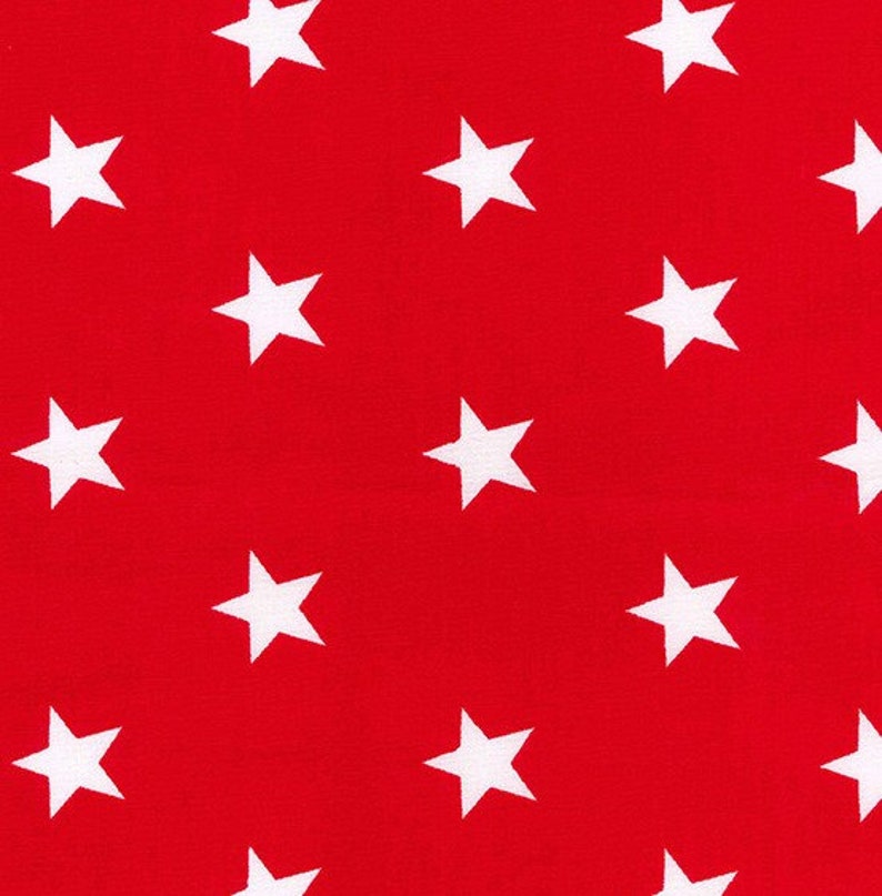 Stars Cotton Fabric Fabric 100 Cotton Poplin Fabric Etsy