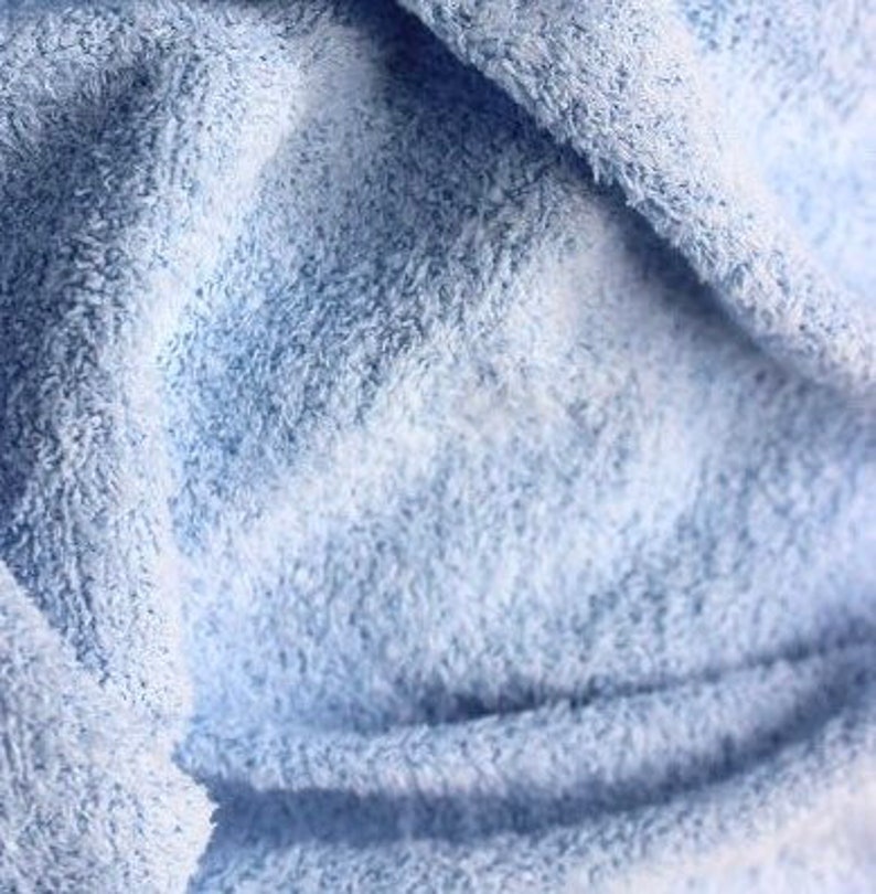 White Cotton Terry Towelling Towel Material Terry Cloth | Etsy