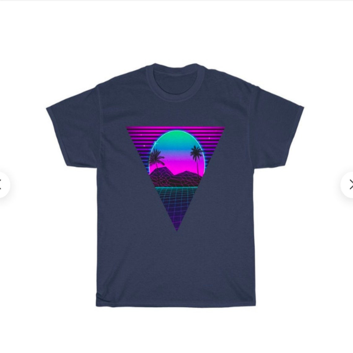 Synthwave Sun Tee Synthwave Shirt Synthwave Tee Retro | Etsy