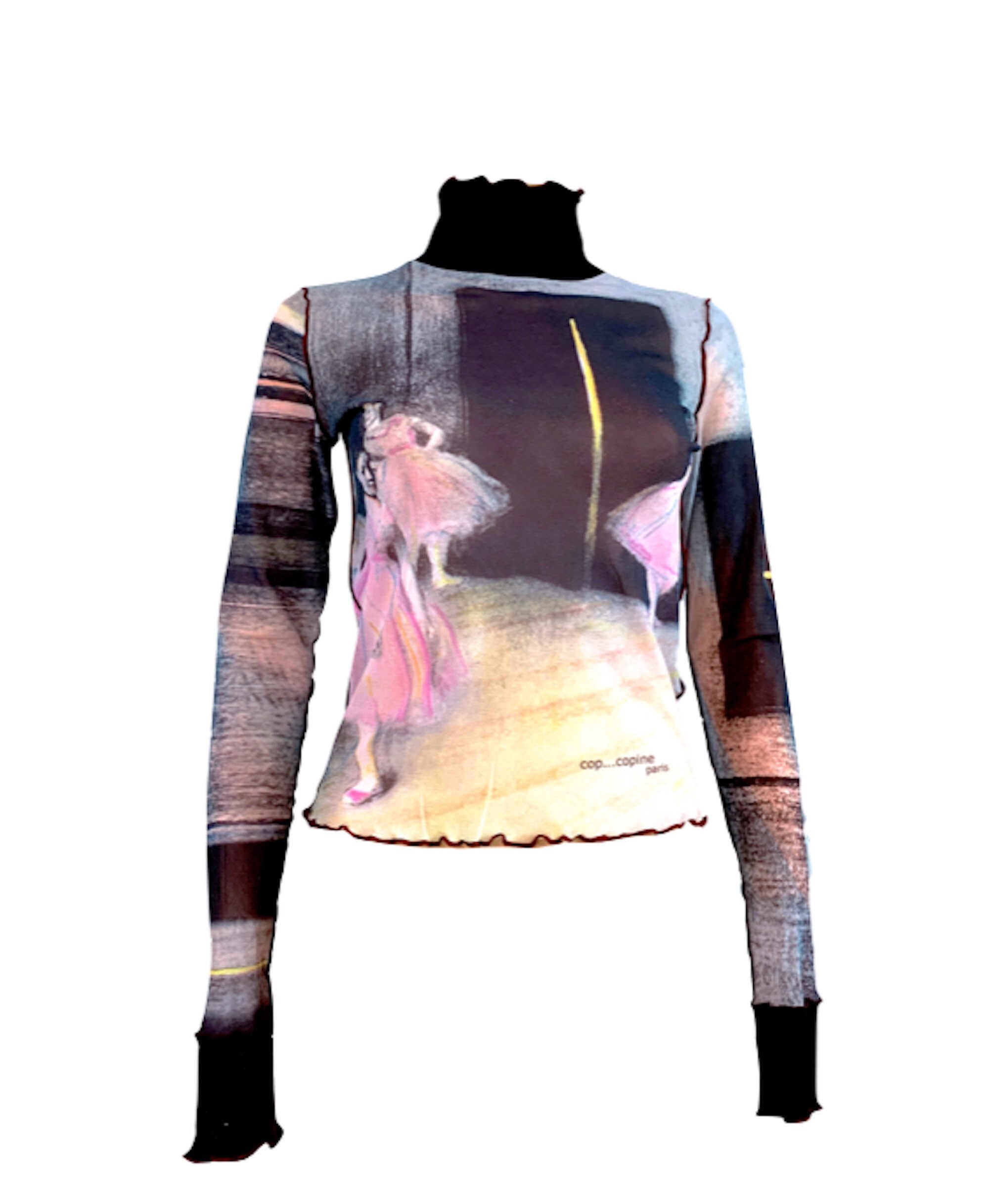 トップス COP COPINE sheer shirt COP COPINE sheer shirt