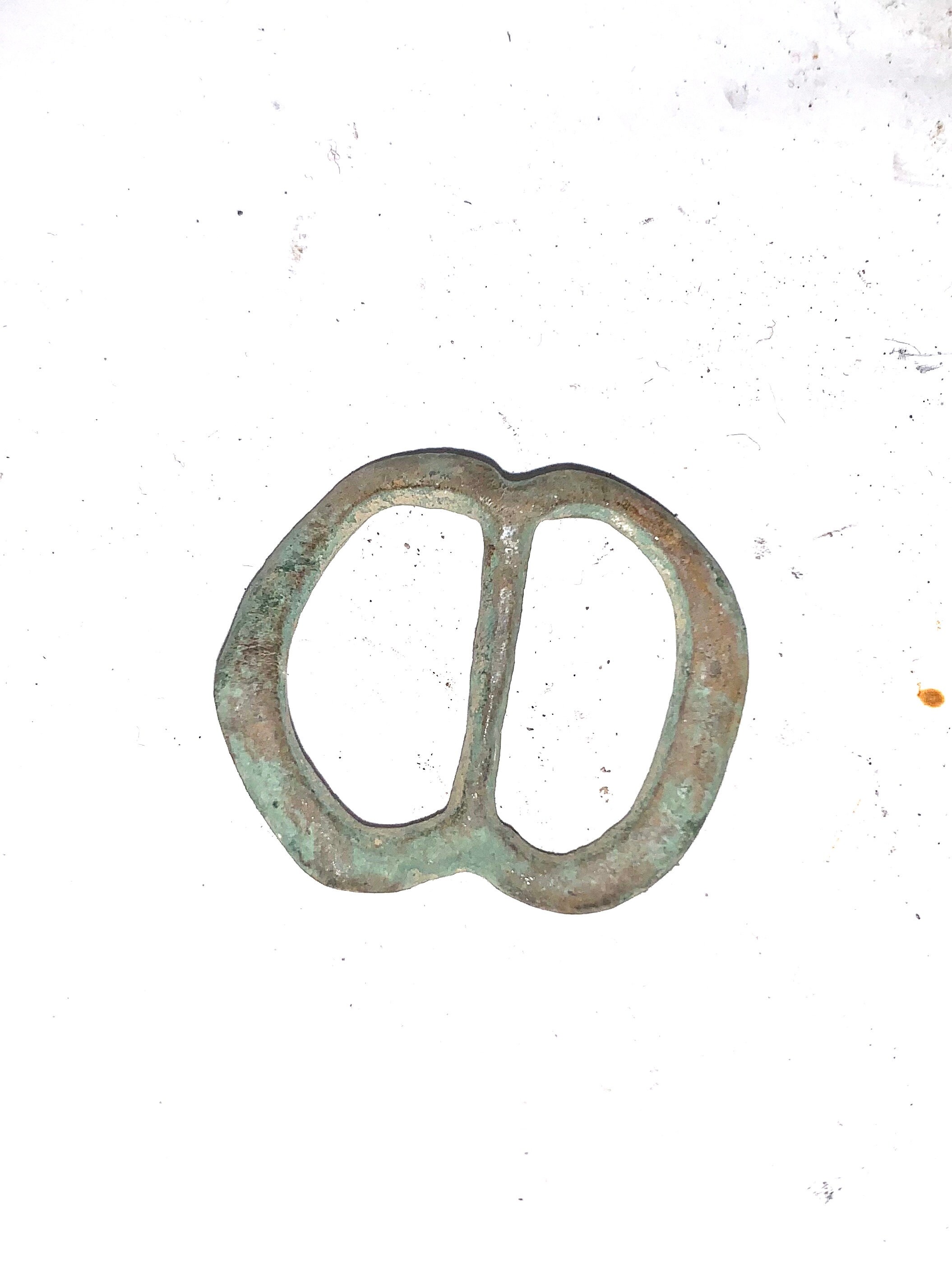Image of 1200 To 1700S Medieval Spectacle Buckle Found Mudlarking