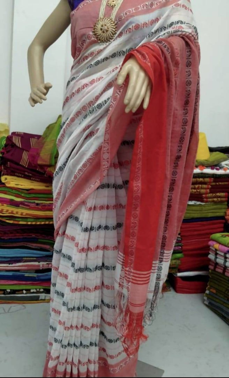 Pure cotton sarees