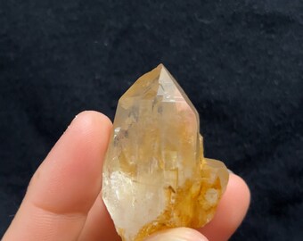 Outstanding Golden Healer Quartz point from Ganesh Himal