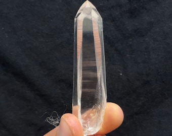 Stunning super optical Quartz point from Colombia