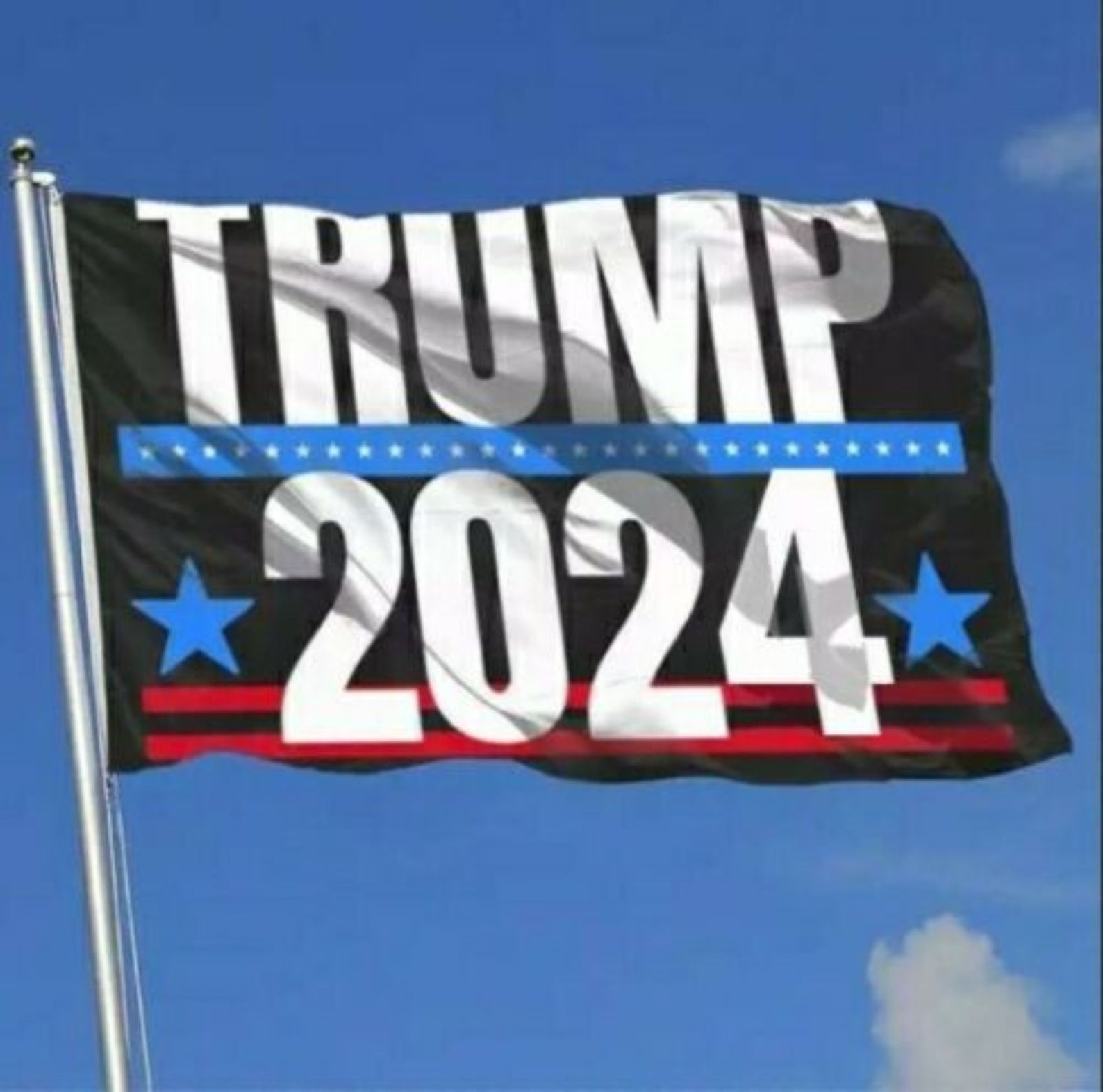 Trump 2024 3' x 5' Trump Flag Make / Keep America Etsy