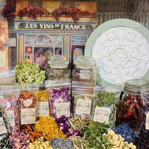 Apothecary Herbs, Dried herbs, Dried Flowers, Bulk Herbs, Assorted Herbs, Magical Herbs, Spell Herbs, Witches Herbs, Wiccan
