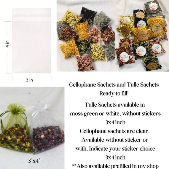 Kraft Flower Wedding Toss Cones Sachets Confetti Cones DIY Kit