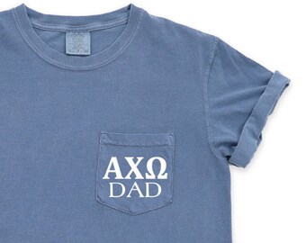 alpha chi omega dad shirt