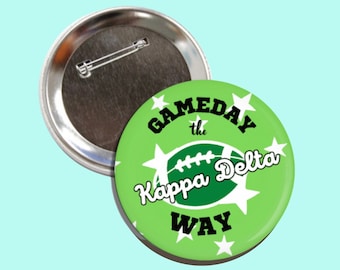 Sorority gameday buttons | football game buttons | sorority buttons | custom team | custom sorority buttons | custom pins