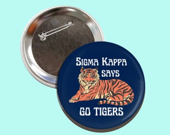 Sorority gameday buttons | football game buttons | sorority buttons | custom team | custom sorority buttons | custom pins