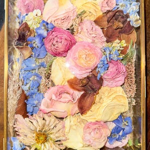 Wedding Bouquet Preservation Shadowbox Keepsake