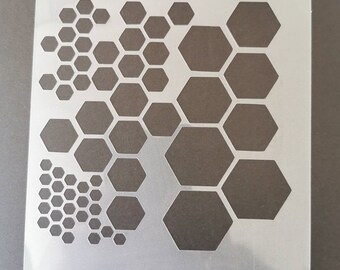 Mobili Decoupage Stencil in plastica riutilizzabile fai da te //// A3 A4 A5 ape a nido dape //// Artigianato Scrapbooking