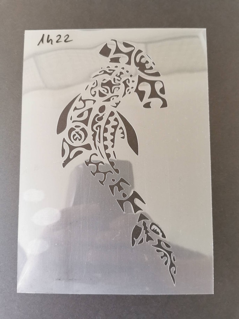 Hammerhead Shark Stencil Wall Decor Home Decor Furniture Etsy