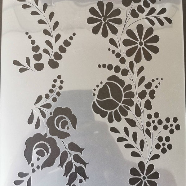 Folk Art Stencils Etsy