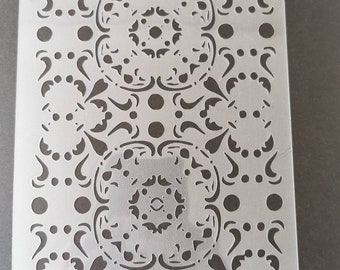 Damask style stencil, wall decor, home decor, furniture painting, sign making, washable, reusable, flexible stencils