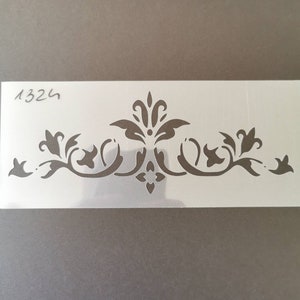 Border stencil, wall decor, home decor, furniture painting, sign making, flexible, reusable, washable stencils