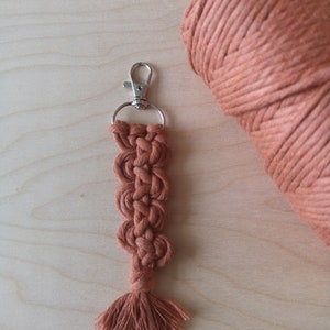 Macrame Keyring | Boho | Handmade Macrame Keychain | Party Favour | Handbag Accessories | Mother&#39;s Day Gift | Gift | Handmade