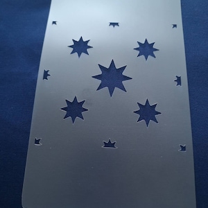 Star tile stencil, wall decor, home decor, furniture painting, sign making, flexible, reusable, washable stencils