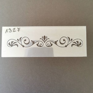 Border stencil, wall decor, home decor, furniture painting, sign making, flexible, reusable, washable stencils