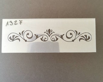 Border stencil, wall decor, home decor, furniture painting, sign making, flexible, reusable, washable stencils