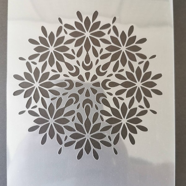 Mandala stencil, wall decor, home decor, furniture painting, sign making, washable, reusable, flexible stencils