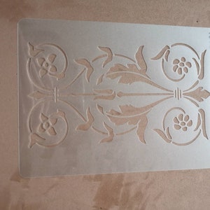 Tile stencil, furniture painting, sign making, wall decor, home decor, flexible, washable, reusable stencils