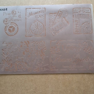 Variety of stamps stencil, wall decor, home decor, furniture painting, sign making, washable, reusable, flexible stencils