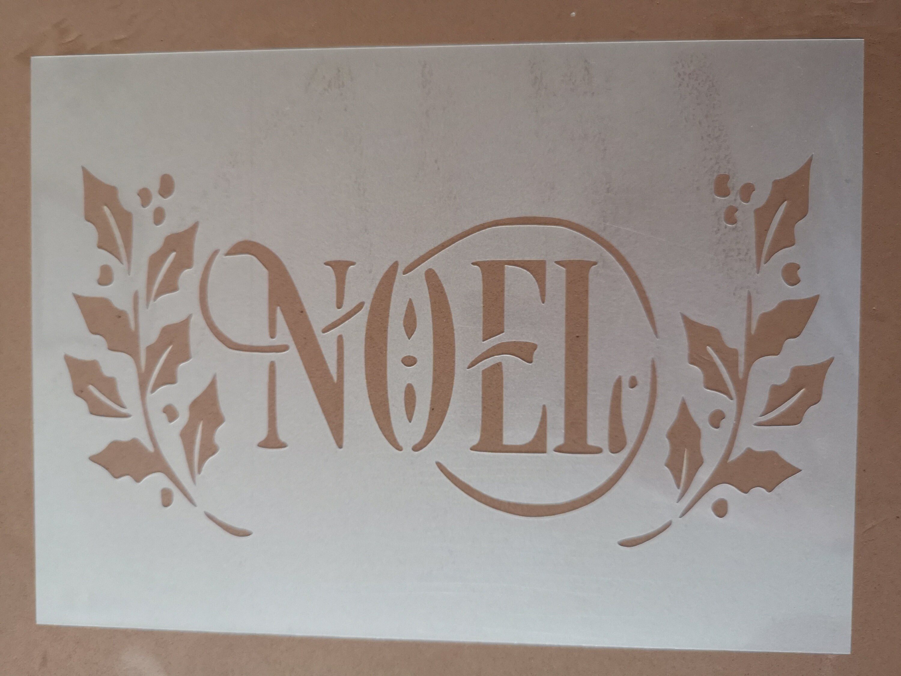 Noel Christmas Stencil Wall Decor Home Decor Sign Painting - Etsy