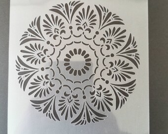 Mandala stencil, wall decor, home decor, furniture painting, sign making, washable, reusable, flexible stencils