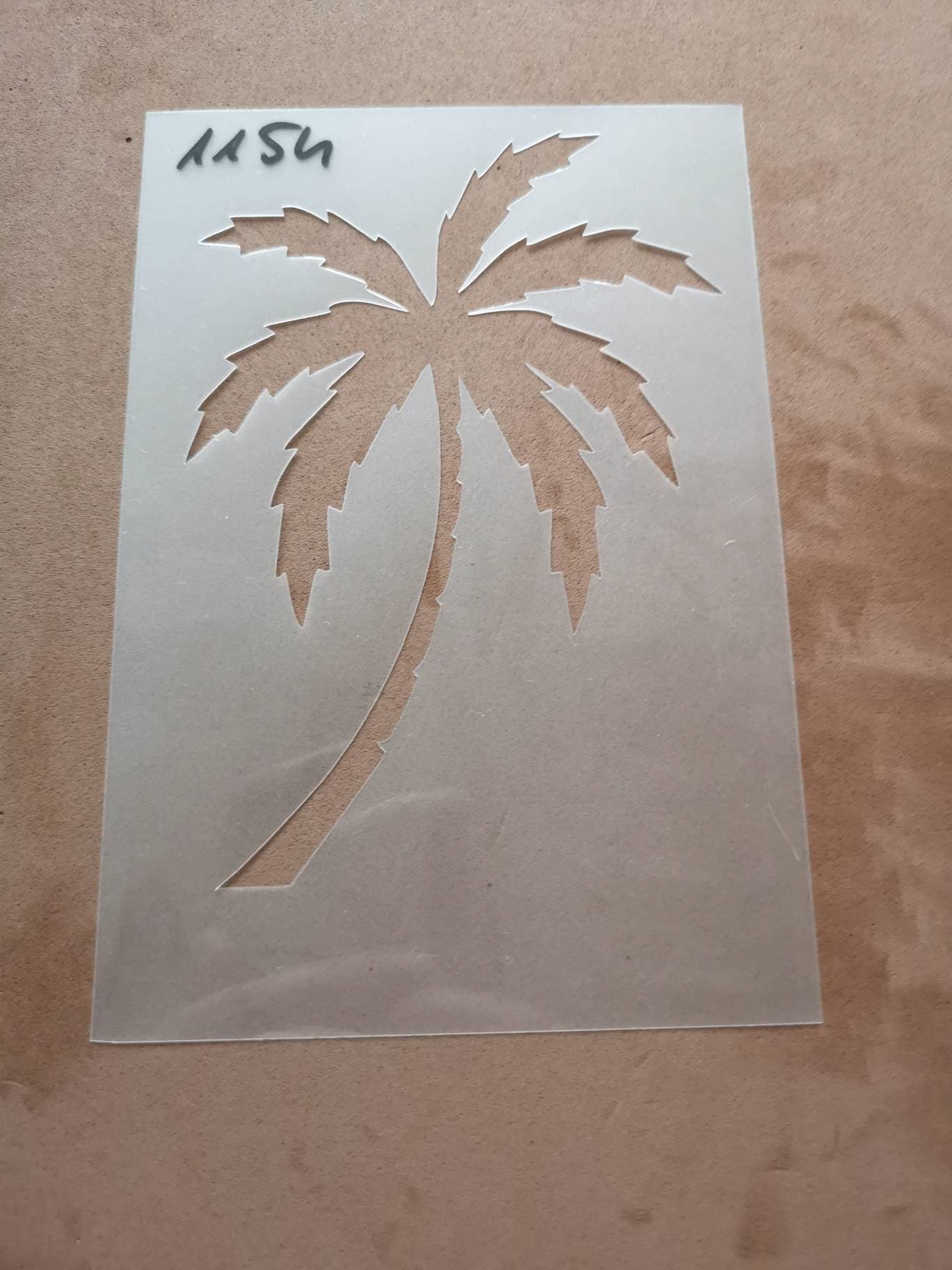 Tropical Stencil, Palm Stencil Leaves, Stencil Design, Tropical Leaves  Stencil, Wall Stencil, Reusable Stencil, DIY, Palm Leaf Stencil