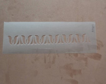 Border stencil, wall decor, home decor, furniture painting, sign making, washable, reusable, flexible stencils