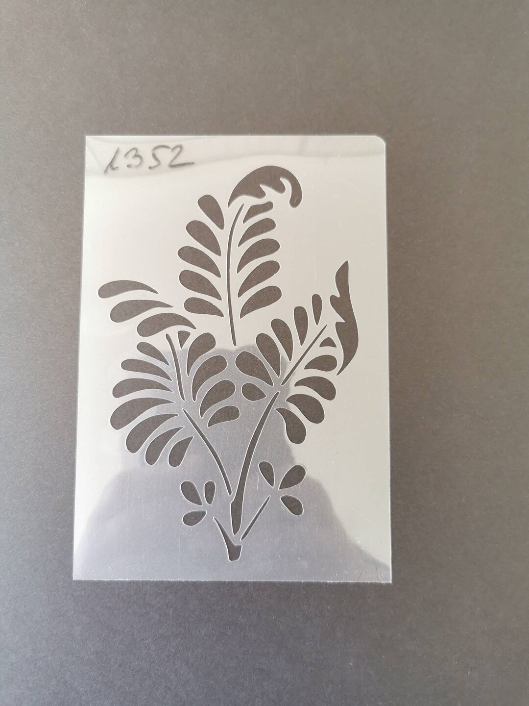 Leaf Stencil Wall Decor Home Decor Furniture Painting Sign Etsy