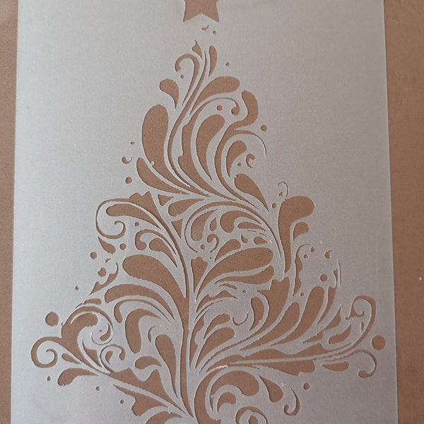 Tree Wall Stencils Etsy