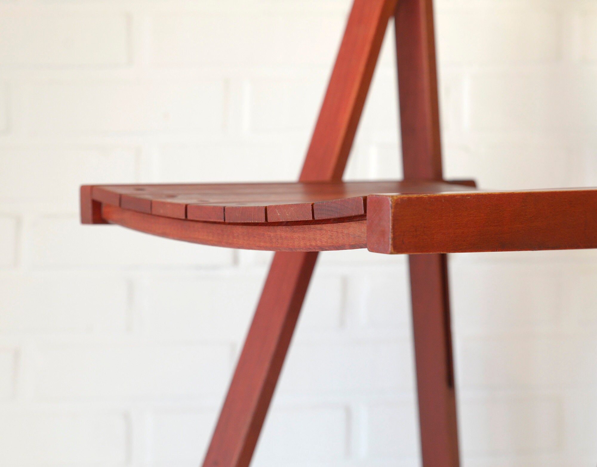 Kultiger Klappstuhl aus Holz / Vintage aus den 60er Jahren / | Etsy